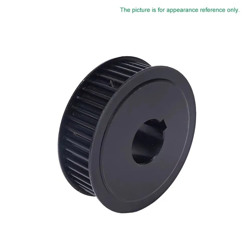 HTD 8M stalowe koło pasowe rozrządu 36T-40T AF otwór 10-25 mm do pasków 25 mm (19 mm keyway 6 x 2,8 mm, 38T (1 szt.), 1 szt