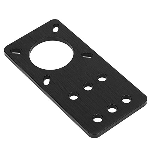 Motor Mount Plate, Porous Design NEMA 17 Anodized Aluminum Stepper Motor Mounting Plate 3D Printer Accessories for Nema 