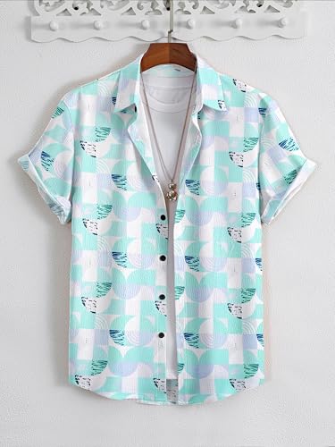 GLORISTAR Men Printed Casual Shirt_POP CORN PRINT