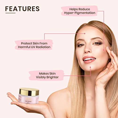 Image of VASU R&G Skin Brightening Face Cream With Spf-15 50 Ml | Helps Reduce Hyper-Pigmentation | Dark Spots & Protect From Harmful Uv Radiation | For A Visibly Brighter & Youthful Skin | Unisex