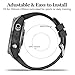 EZMVZKU 26mm Easyfit Straps for Garmin Fenix 8 AMOLED 51mm/7X/7X Pro Sapphire Solar Watchands Replacement for Fenix 6X/6X Pro/5X/5X Plus/Enduro 3/2/epix Pro/Descent Mk3i/Tactix 8 AMOLED 51mm