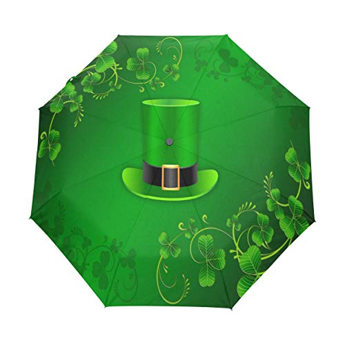 Stunning 3 Folds Auto Open Close Anti-UV Umbrella