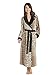 Price comparison product image Taubert Ladies Leopard Print Dressing Gown - Luxury Quality Womens Animal Print Robe (20)