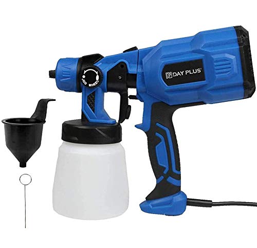550W Electric Paint Sprayer, Handheld Spray Gun 3 Patterns(Circular/Horizontal/Vertical) Adjustable Flow Control, 800ML High Capacity, with 2M Cable