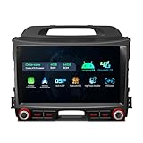 XTRONS 9 inch Touch Display Android 10.0 Quad-Core Car Stereo Radio Navigator GPS with Bluetooth 5.0 USB Port Full RCA Output Supports DVR OBD TPMS Backup Camera for Kia Sportage