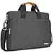 Produktbild NIDOO 15,6-16 Zoll Laptop Tasche Umhängetasche für 15,6" ThinkPad L15 Gen 4/16" IdeaPad 5|Pro 5 Gen 9 / Legion Pro 7i|Slim 5 Gen 9 / ThinkPad L16 E16 T16 Z16 / ThinkBook 16 / XPS 16 / HP, Dunkelgrau