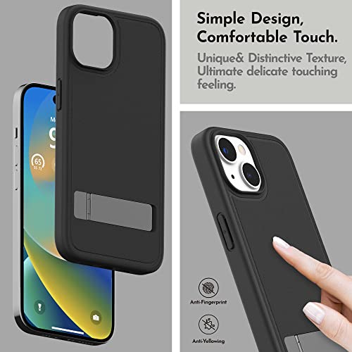 Coque iPhone 14 Plus béquille résolvant les chutes et facilitant la charge
