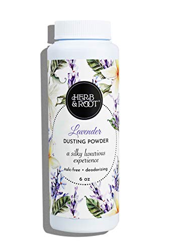 Lavender Jasmine, Bergamot, Talc-Free, Silky Dusting Powder | Absorb dampness and odor and make your skin soft and smooth