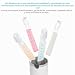 Imagen de 1PCS 4x30ml Dispensador de Viaje 4 en 1 Botellas de Viaje Rellenables a Prueba de Fugas con Etiquetas Frasco de viaje monodosis para Champú Acondicionador Loción Crema para Equipaje de Mano y Gimnasio