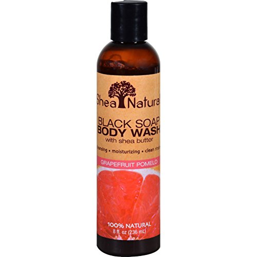 Black Soap Body Wash Grapefruit Pomelo 8 Ounces