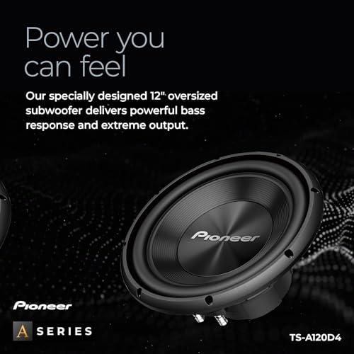 Image of PIONEER A-Series TS-A120D4 12 inch Subwoofer 1500W Max