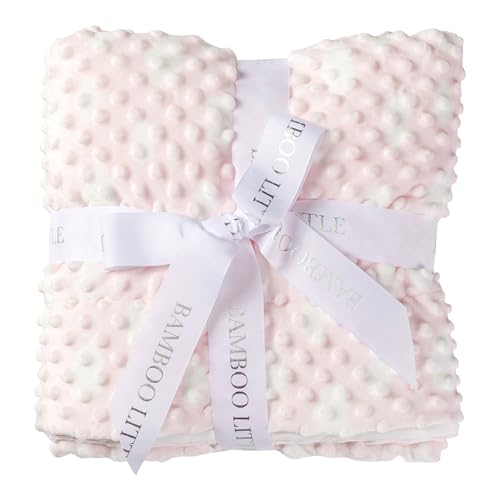 Image of Ultra-Soft Baby Blanket - Lightweight & Breathable, Neutral Newborn Designs, Cloud Baby Crib, Infant, Toddler - 47"x47" Large