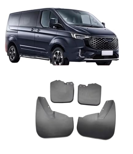 Garde-boue pour Ford Transit et Tourneo Custom 2012 à 2018 bavettes avant arrière