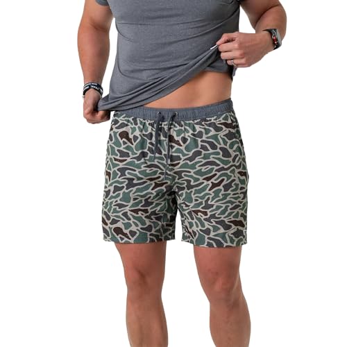 BURLEBO Athletic Short - Retro Duck Camo