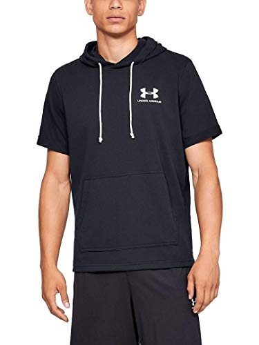 [A_[A[}[] UA SPORTSTYLE TERRY SS HOODY Mens Y 001 { LG ({TCYL)