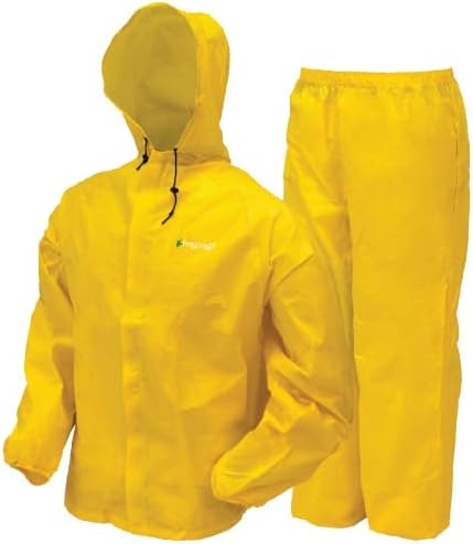 FROGG TOGGS Men's Ultra-Lite2 Waterproof Breathable Protective Rain Suit Rainwear (pack of 1)