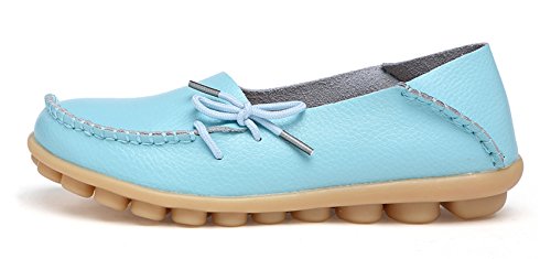Image of VenusCelia Women's Breathable Comfort Walking Office Flat Loafer