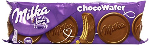 Milka - Choco Wafer - Barquillo con Relleno de Cacao