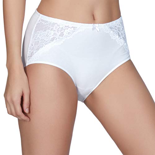 Image of Amante High Rise Lace Full Brief Panty
