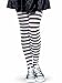Leg Avenue 7100Q - Plus Größe Gestreiftes Strümpfhose Kostüm Damen Karneval, schwarz/weiß, Größe: (EUR 42-46) Baby,Schwarz günstig Kaufen-Leg Avenue 7100Q - Plus Größe Gestreiftes Strümpfhose Kostüm Damen Karneval, schwarz/weiß, Größe: (EUR 42-46)
