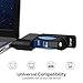 immagine 2Sabrent Hub girevole USB 2.0 a 4 porte [90°/180° Gradi] (HB-UMN4)