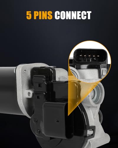 Image of ROADFAR Front Windshield Wiper Motor Replacement for 1997-2003 for Ford for Windstar 1F2Z17508AA,F78Z17508AA Wiper Motor 5 Pins