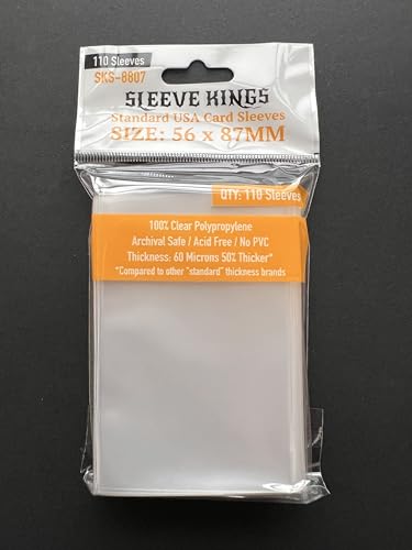 Sleeve Kings - Standard Usa Card Sleeves 56mm X
