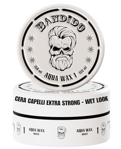 BANDIDO Aqua Hair Wax No.1 - Cera Capelli Uomo Effetto