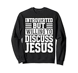 Photo Gallery introverso ma disposto a discutere di jesus lover introvert felpa Photo Gallery introverso ma disposto a discutere di jesus lover introvert felpa