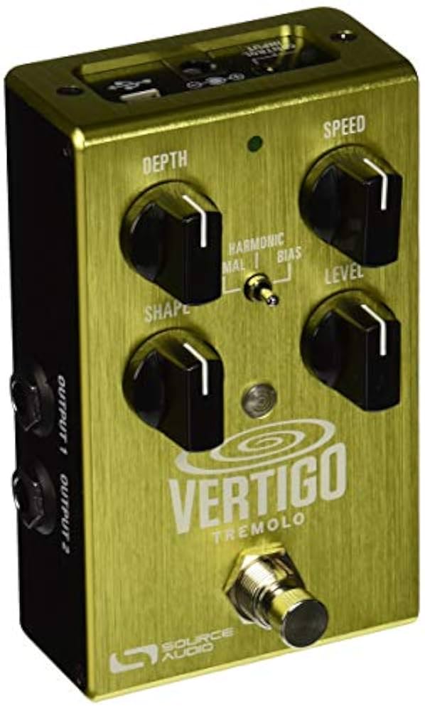 Source Audio Vertigo Tremolo トレモロ SA243 Amazon.com: Source Audio SA243 Vertigo Tremolo Effect Pedal