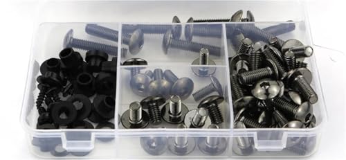 Visserie carénage VFR 750 kit complet écrous clips anti-vibration