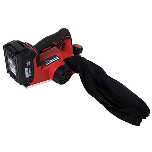 Mechanicants 20V Lithium-Ion Brushless Cordless 3-1/4" Planer Kit, 1 Tool With 4000Mah Battery Pack And Quick Charger,Adjustable Planing Depth Power Planer For Woodworking Chamfer Home Diy #TOP5