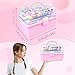3000 Arts and Crafts Supplies for Kids Craft Kit Craft Box with Pipe Cleaners Arts and Crafts for Kids Age 4-6, 6-8, 8-12 DIY School Supplies Materials Set Toys Gifts for Girls Boys Toddlers, Pink