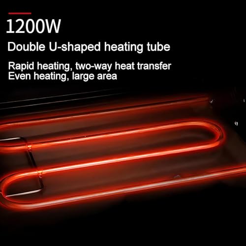 Electric BBQ Kebab Grill Machine with Auto Rotating Skewers, Non-Stick Smokeless Oven, Double Layer Hot Plate Grill for Parties, Backyard BBQ, and Camping - Image 3