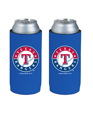 MLB Baseball Team Color Logo Tall Boy 24oz Neoprene Can Holder Sleeve Cooler 2-Pack