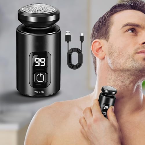Rasoir électrique rechargeable pour voyage et utilisation humide et sèche