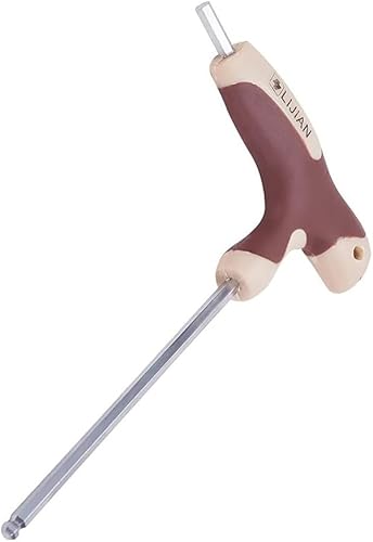 Llaves hexagonales con mango en T, llave hexagonal de brazo largo métrico de 0.157 in, herramienta de mano Allen para kit de reparación de