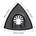KingBra 3-1/8 Inch Oscillating Sanding Pads, 80mm Triangular Hook and Loop Sanding Pads for Oscillating Multitool