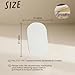 SAYHAHA Large Moses Basket Pad, 27
