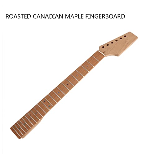 Roasted Neck Canadian Maple Diy Electric Guitar Kit Unfinished Mahogany Body Rosewood Fingerboard Fretboard All Parts Included #TOP3