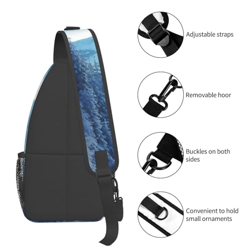 Sling Bag para mujeres y hombres bolso cruzado para senderismo miniatura 4