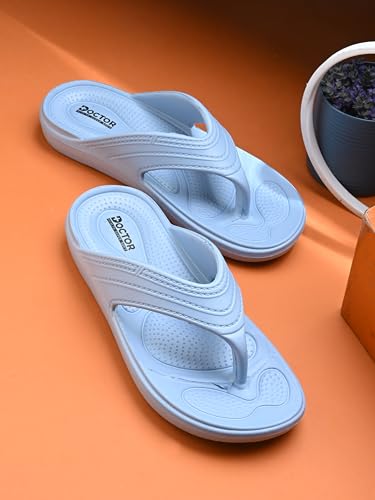 Image of DOCTOR HEALTH SUPER SOFT Women Soft EVA Flip Flops | Lightweight Cushioned Thong Slippers | Anti-Slip Comfortable Everyday Wear Sandals for Indoor Outdoor Use