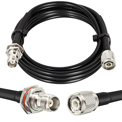 MOOKEERF TNCP[u 6tB[g RG58P[u TNCIX - TNCX oNwbh}Eg ᑹ 50I[ RG58 Wp[P[u WIXLi[ CBWI Wi-FiWI GPSAei RFfoCX u[