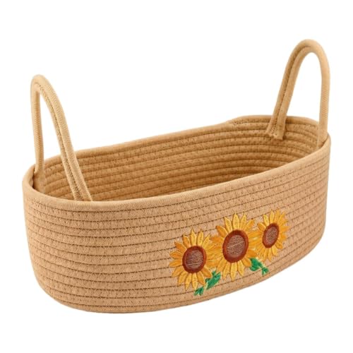 Panier de rangement tressé pour table basse fini le désordre