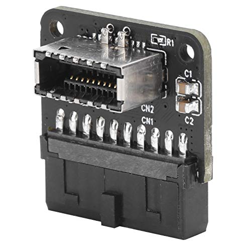 Conector da placa-mãe, preto Plug and Play de alta qualidade, prático e conveniente, conector duráve