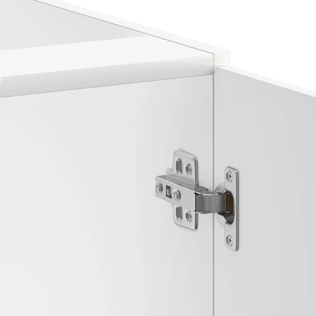 Lucca - Mueble bajo fregadero de madera (60 x 46 x 81,5 cm, patas ajustables, 70 kg, para cocina, almacenamiento para platos y ollas)