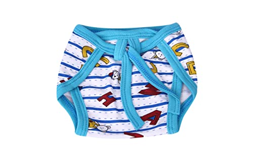 Image of Mom's Darling Cotton Nappies for new born baby 0-6 months (Pack of 12) | Cotton baby langot | Soft, washable & reusable cloth diaper for new born baby| New born baby products /essentials | Multicolor.