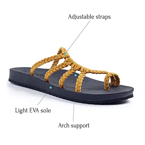 Image of Plaka Relief Flip Flops for Women with Arch Support | Comfy Sandals for Women | Perfect for the Beach, Long Walks or Poolside