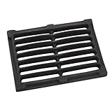 KOTARBAU® Rejilla de Hierro Fundido para Chimenea, 21,5 x 15,5 cm, Rectangular para Cenizas, Estufas y Parilla Resistente