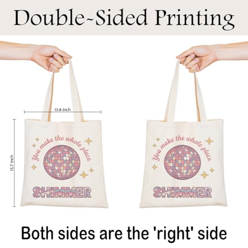 Bolsa Tote de Lona Reutilizable con Diseño Divertido miniatura 2